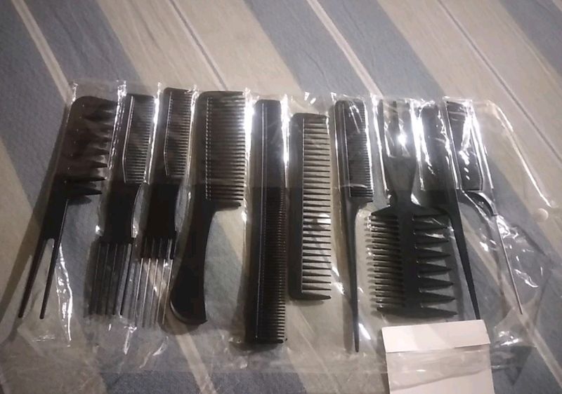 10 pcs Hair cut styling combs @lowprice