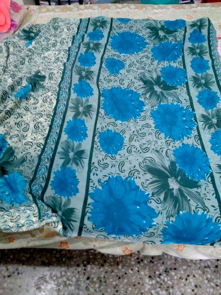 New Not Used Imported Saree .30rs Off Shipping