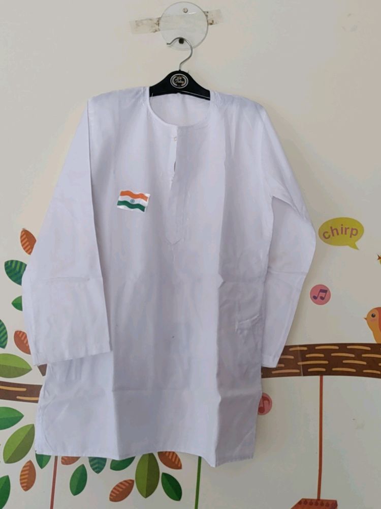 White Kurta Pyjama Set For 3-4 Years Old 🤩🤩