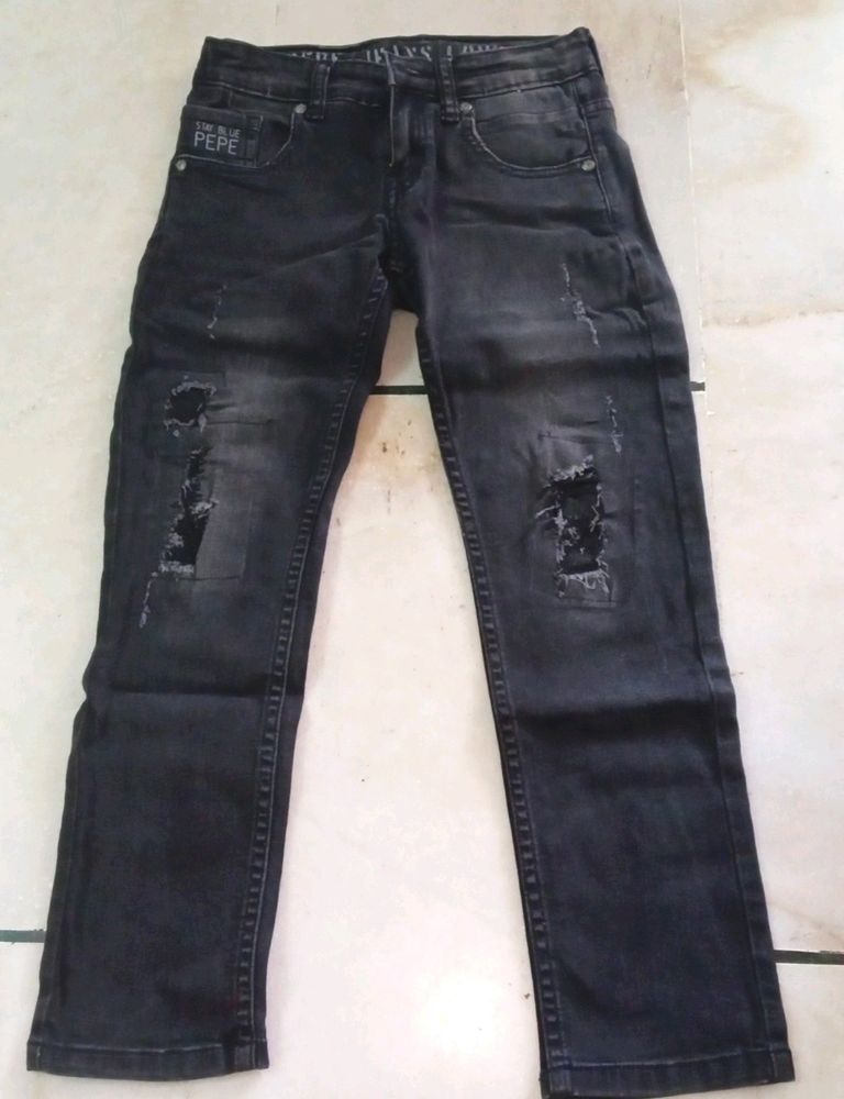 Pepa Jeans Black Stylish For 4-6 Years