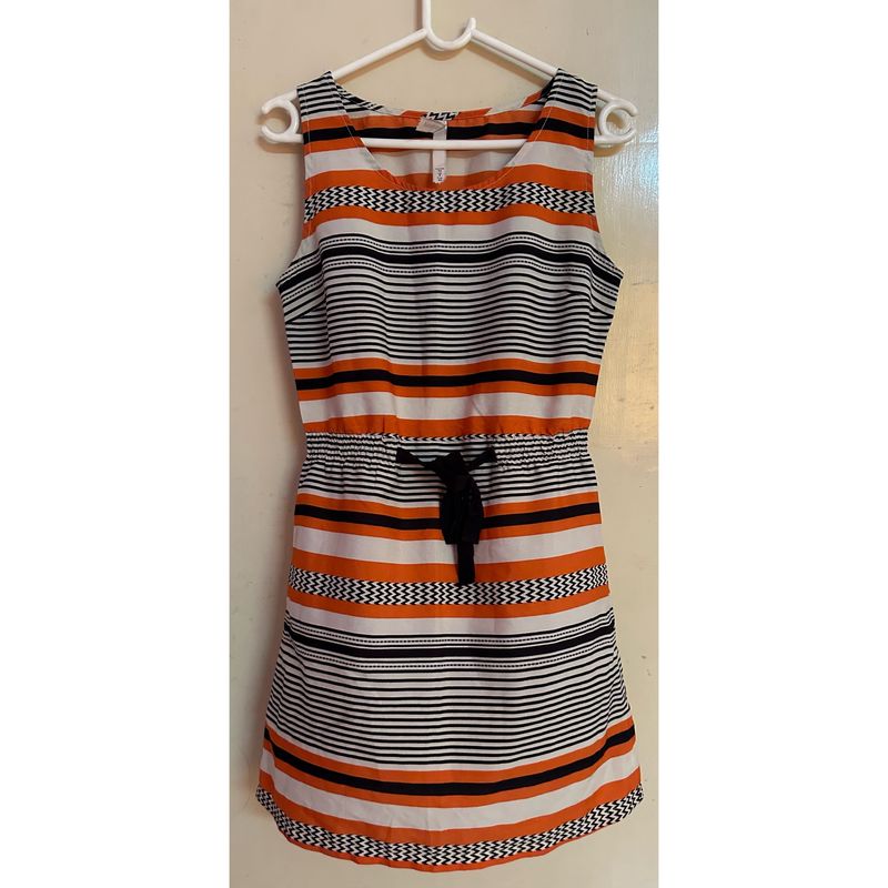 A Trendy Stripe Dress