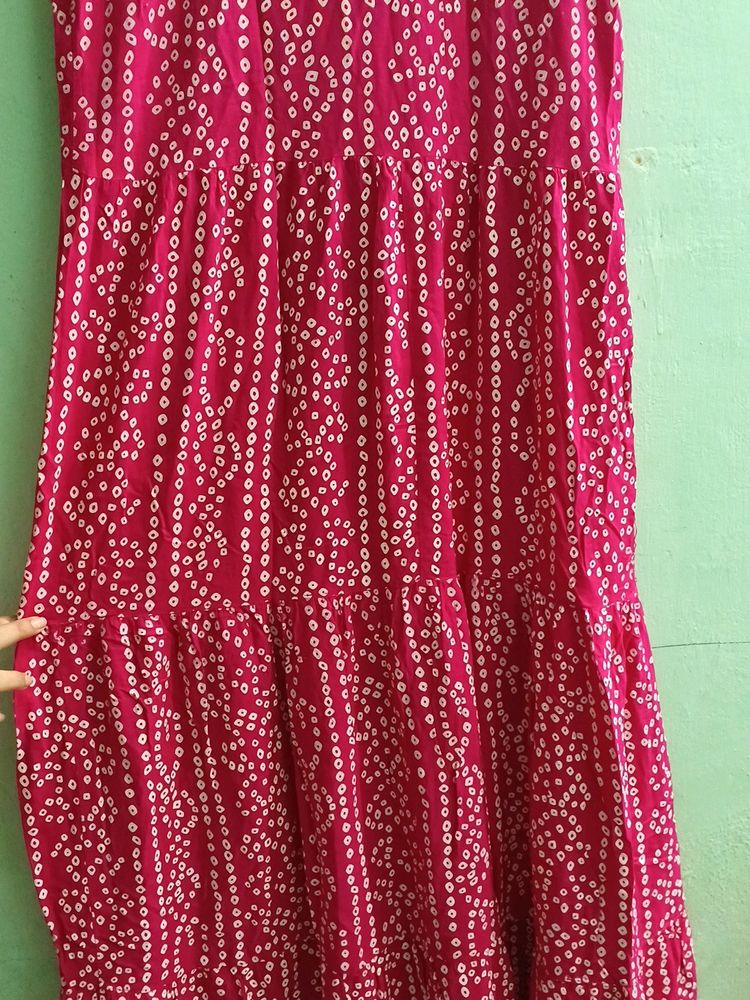 Pink Long Dress