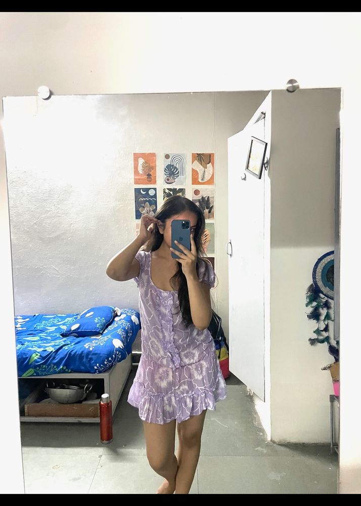 Lavender Dress For Summer