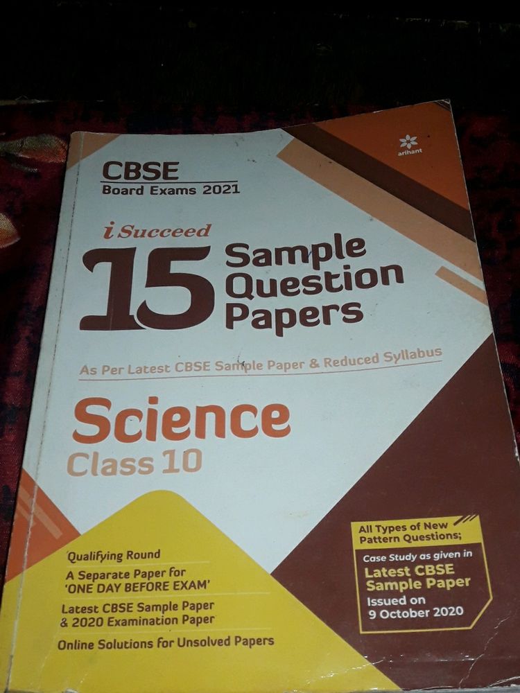 Class 10 Sample Questions Paper  Science