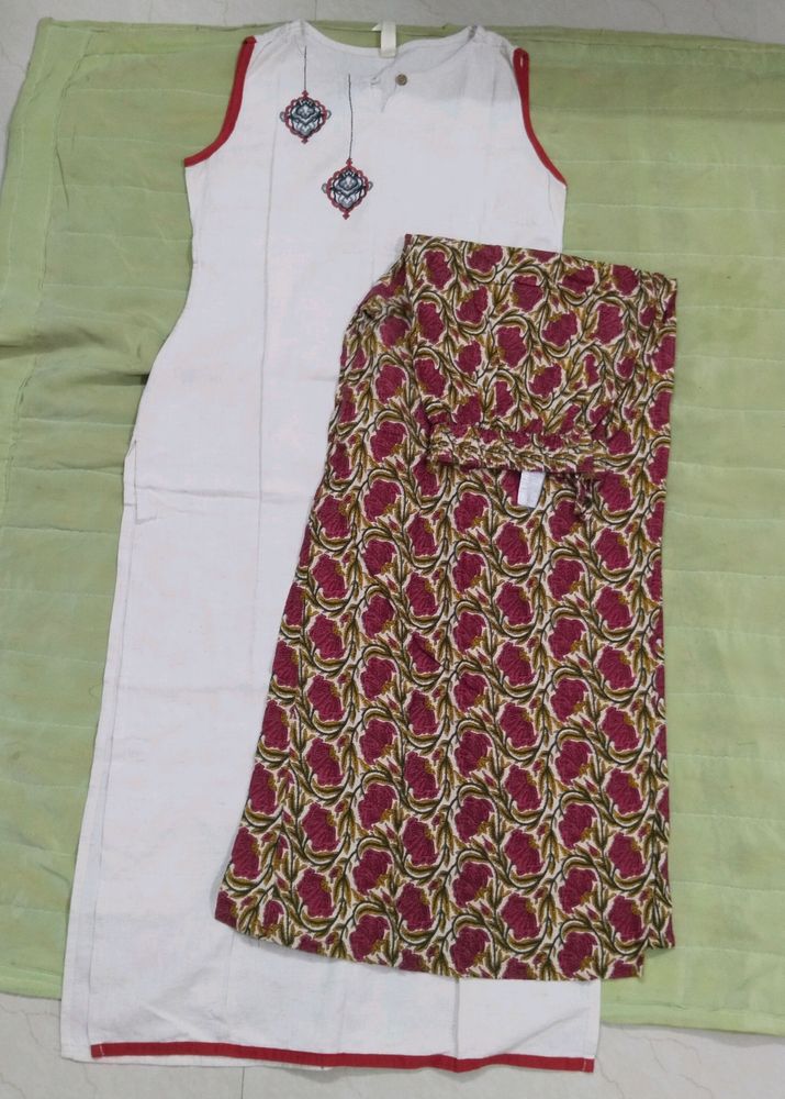 Anouk Kurta And Palazzo Set