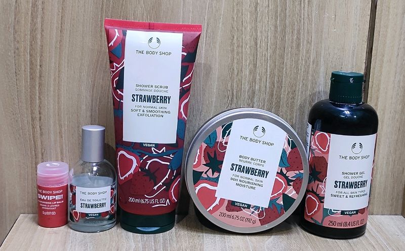 The Body Shop - Strawberry Range