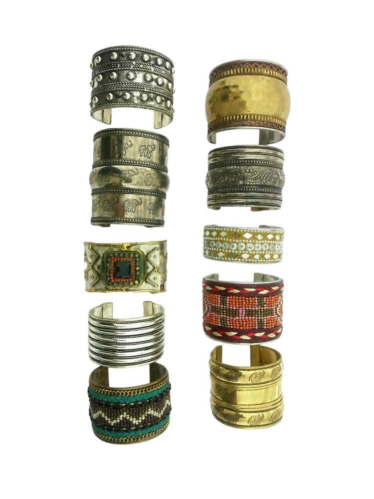 10 Beautiful Antique Hand Cuff