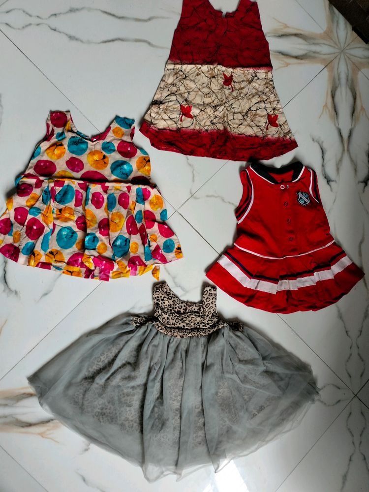 Baby Girl Frock Combo