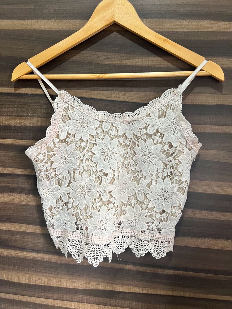 Lace Crop Top