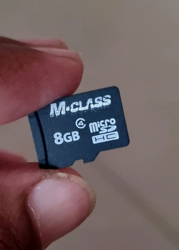 Memory Card 8 Gb Storage