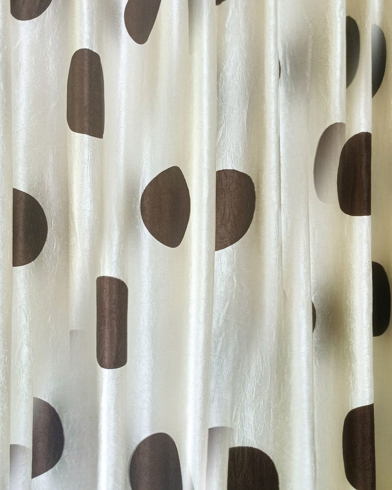 Chiffon Curtain[1Pair]173cm Width And 235cm Length