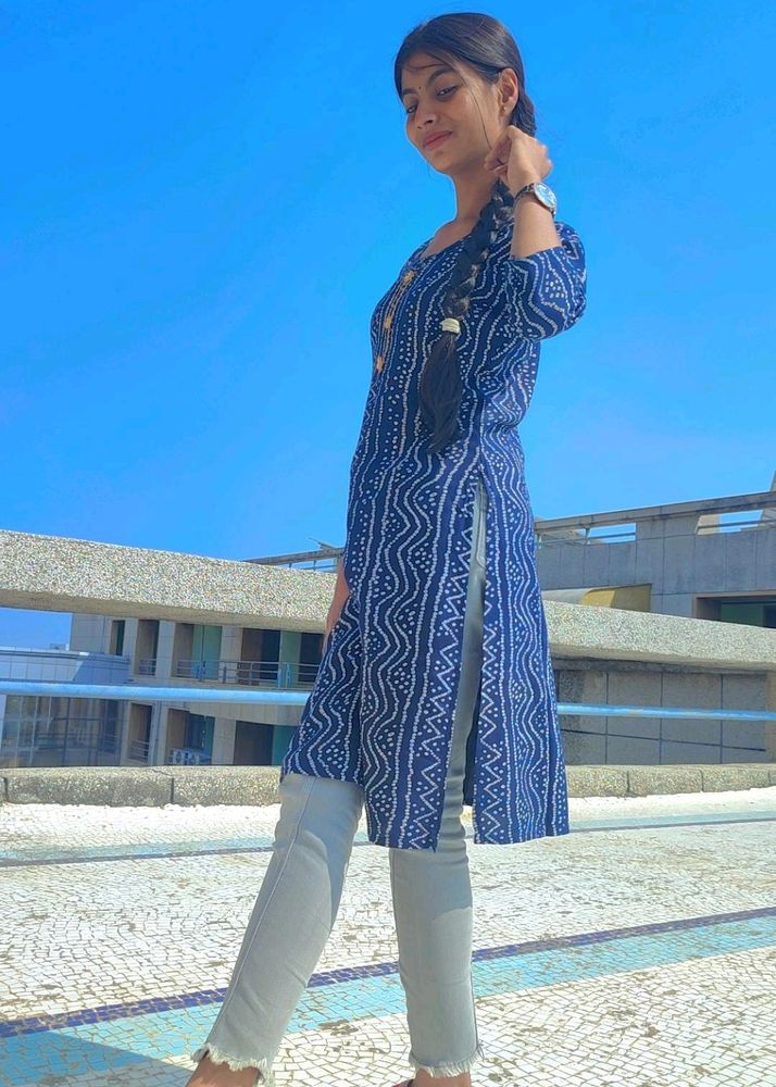 Women's Bandhani Kurta