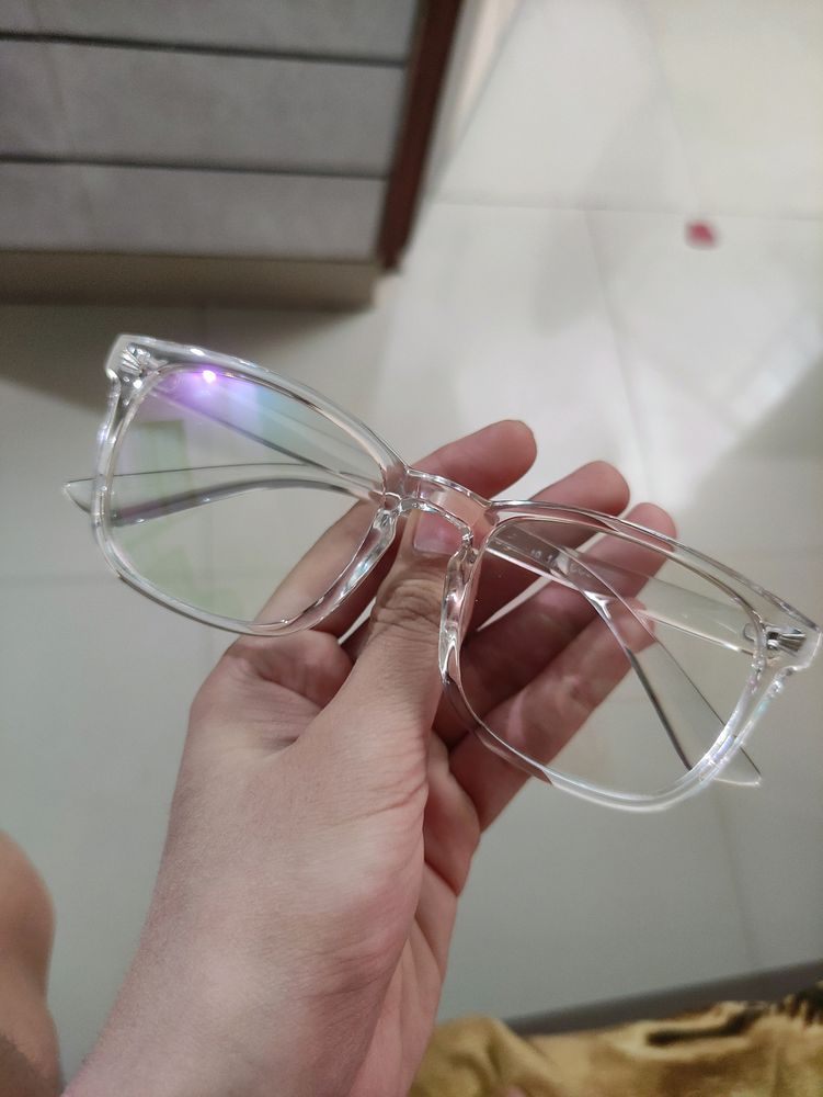 Clear Unisex Glasses