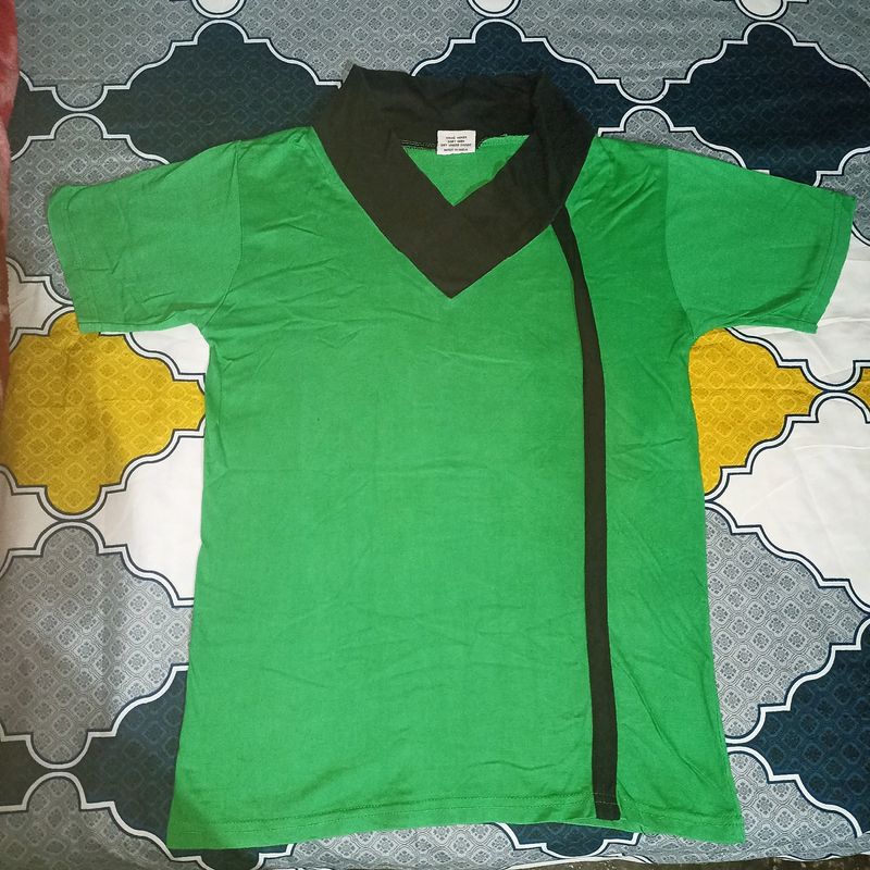 Green Color Tshirt For Men