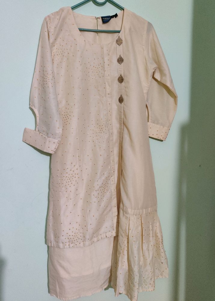 Cream Colour Stylish Kurta