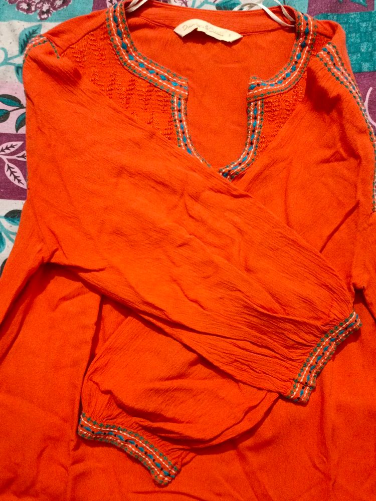 Orange Tunic