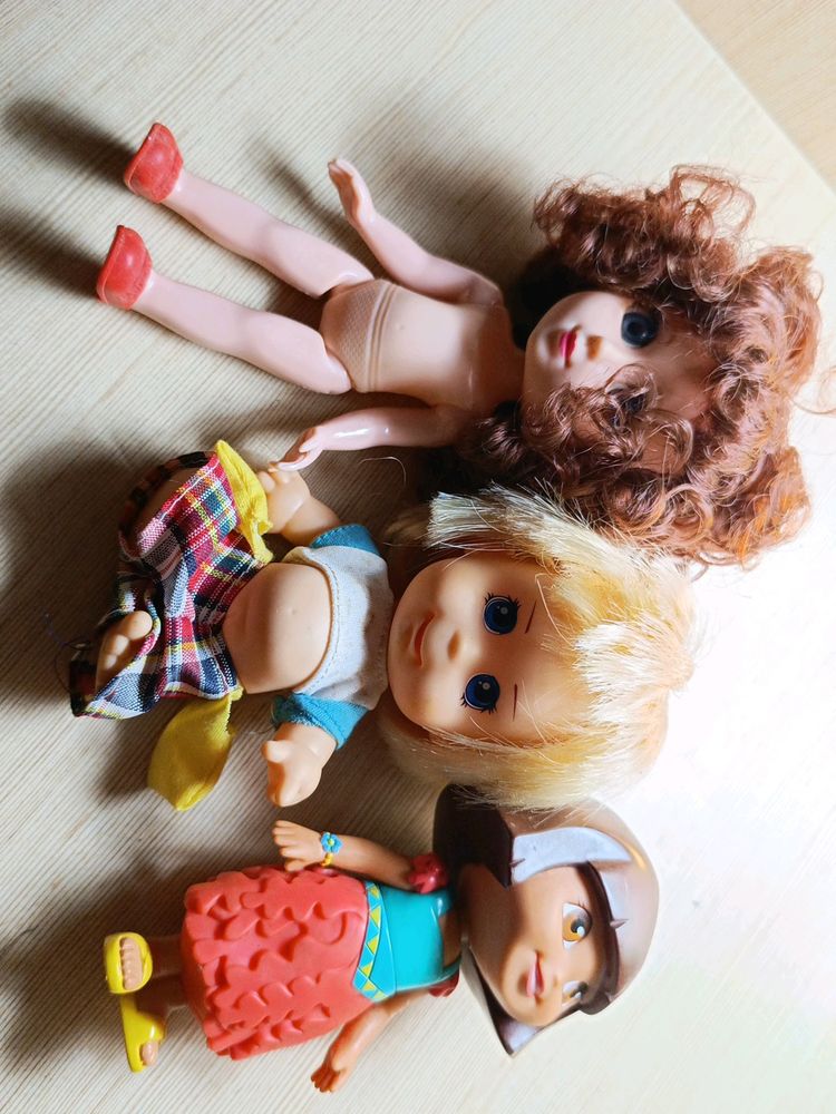 Three Different Dolls