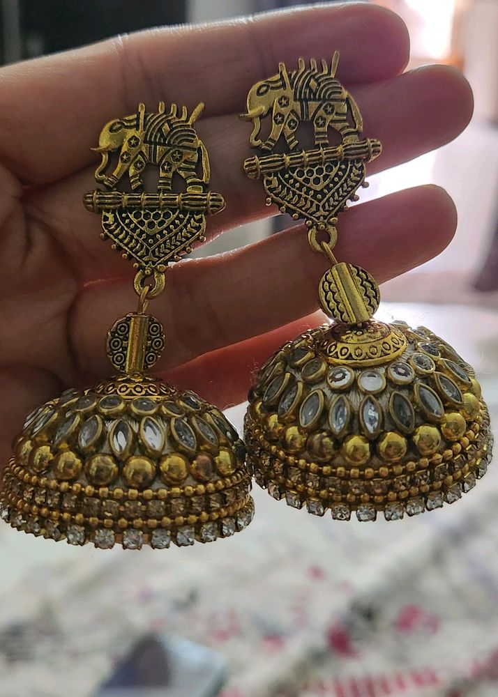 Handmade Thread earrings