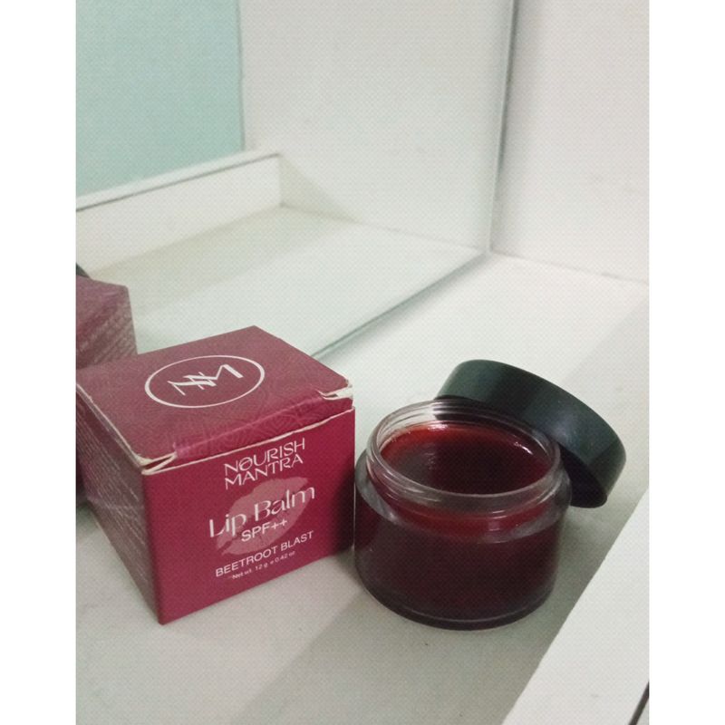 Nourish Mantra Beetroot lip balm ❤️