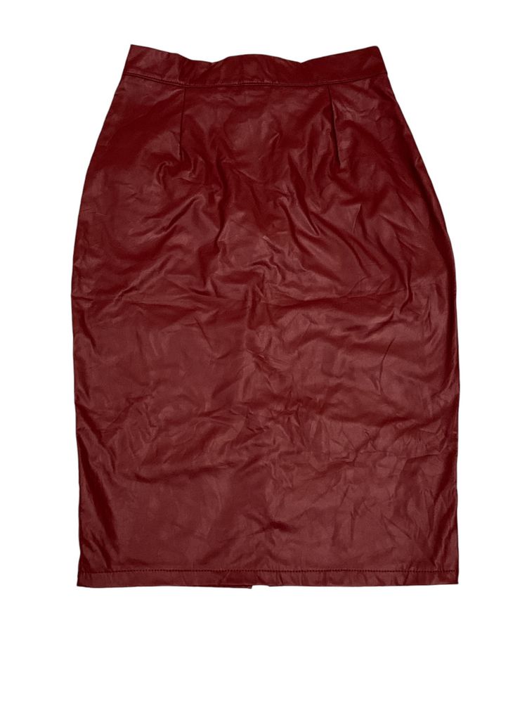 Leather Skirt Knee Length For Sale