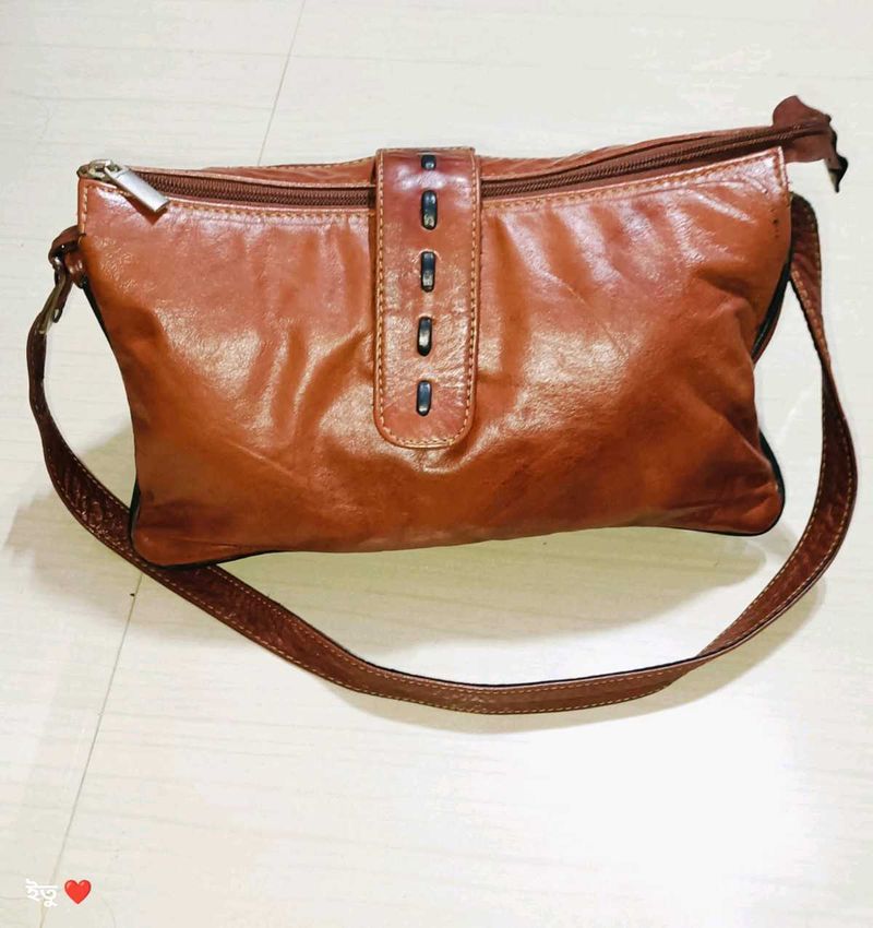 Genuine Leather Hand Bag