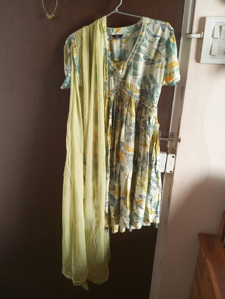 Aaliya Cut Kurta Duppata