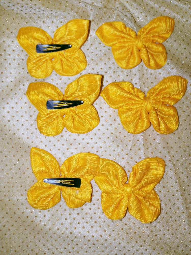 Butterfly Hair Clip (pack Of 3)