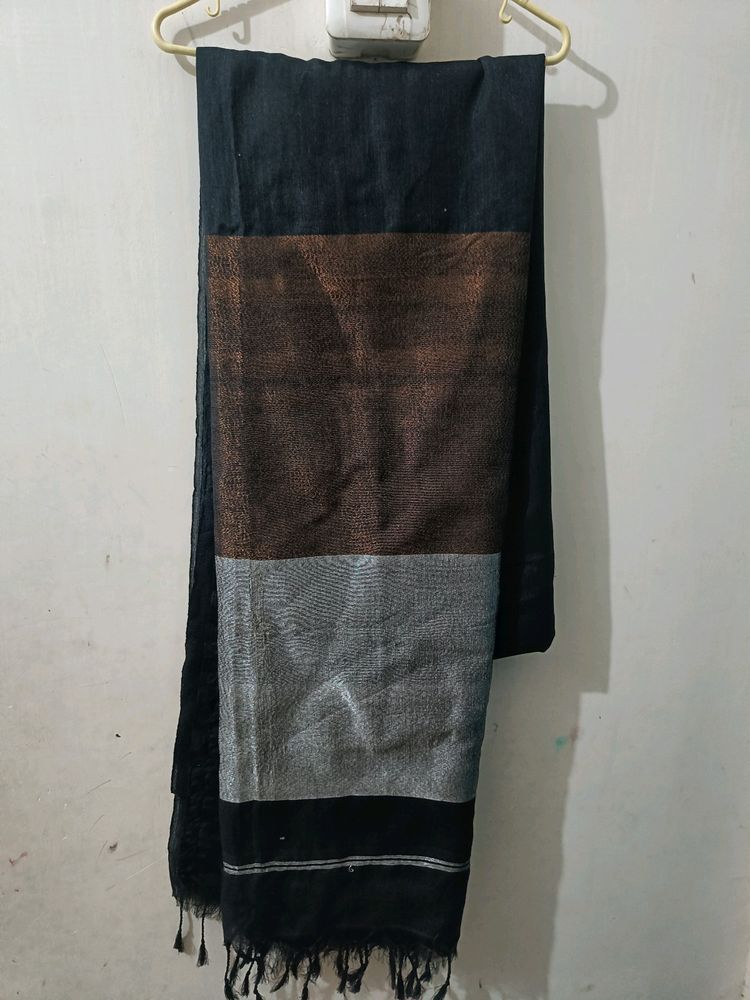 Zari Palla Plain Saree