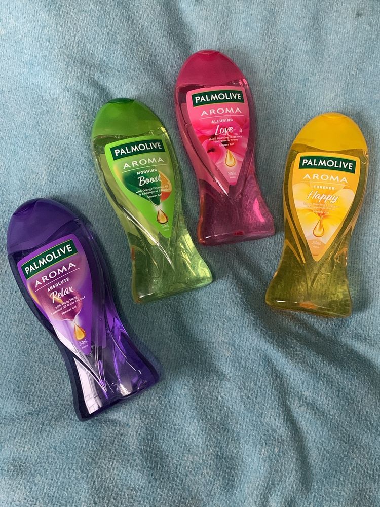 COMBO-PALMOLIVE Aroma Bodywashes(4packs)