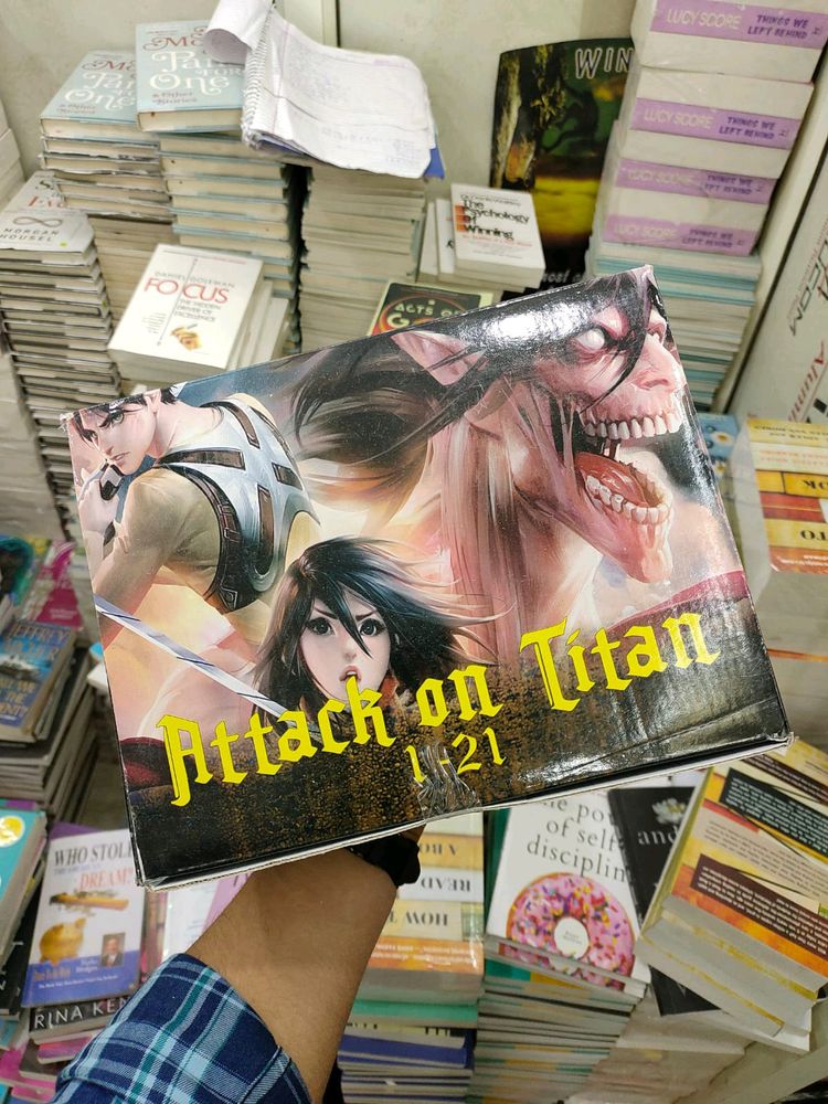 Attack On Titan Box Set Manga/books