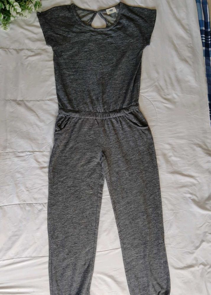 Gray Jumpsuit