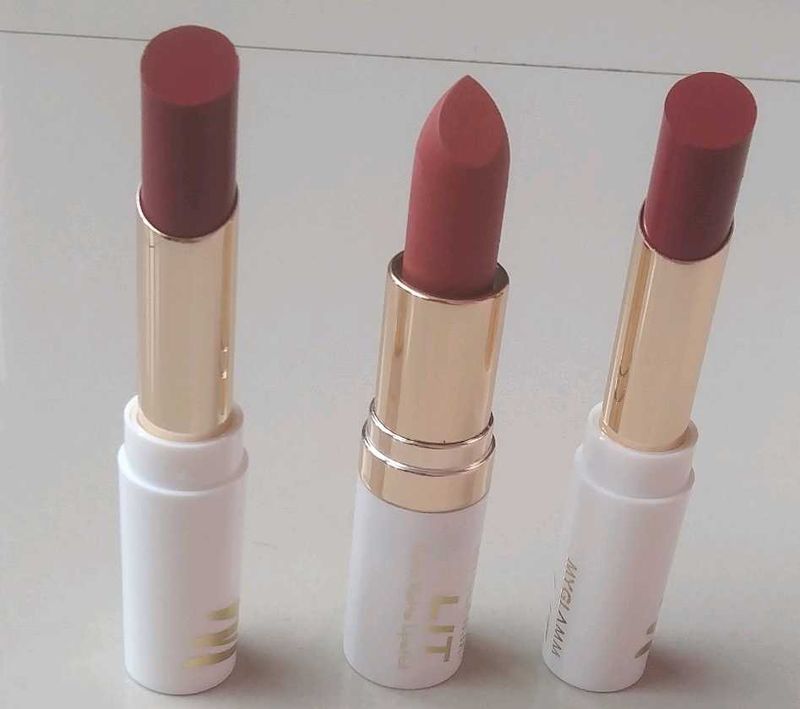 Combo Of 3 Lipstick