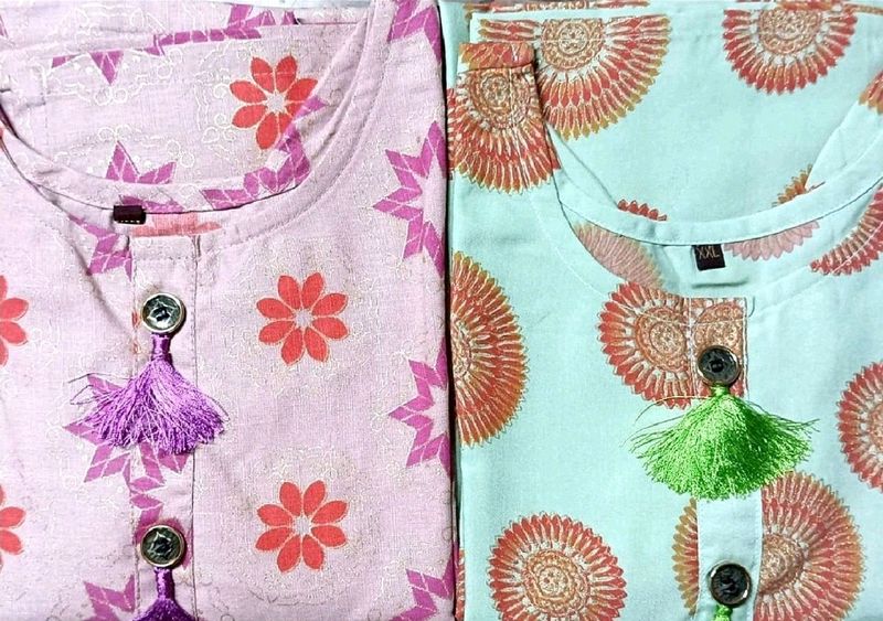 Combo Of 2  New Kurti