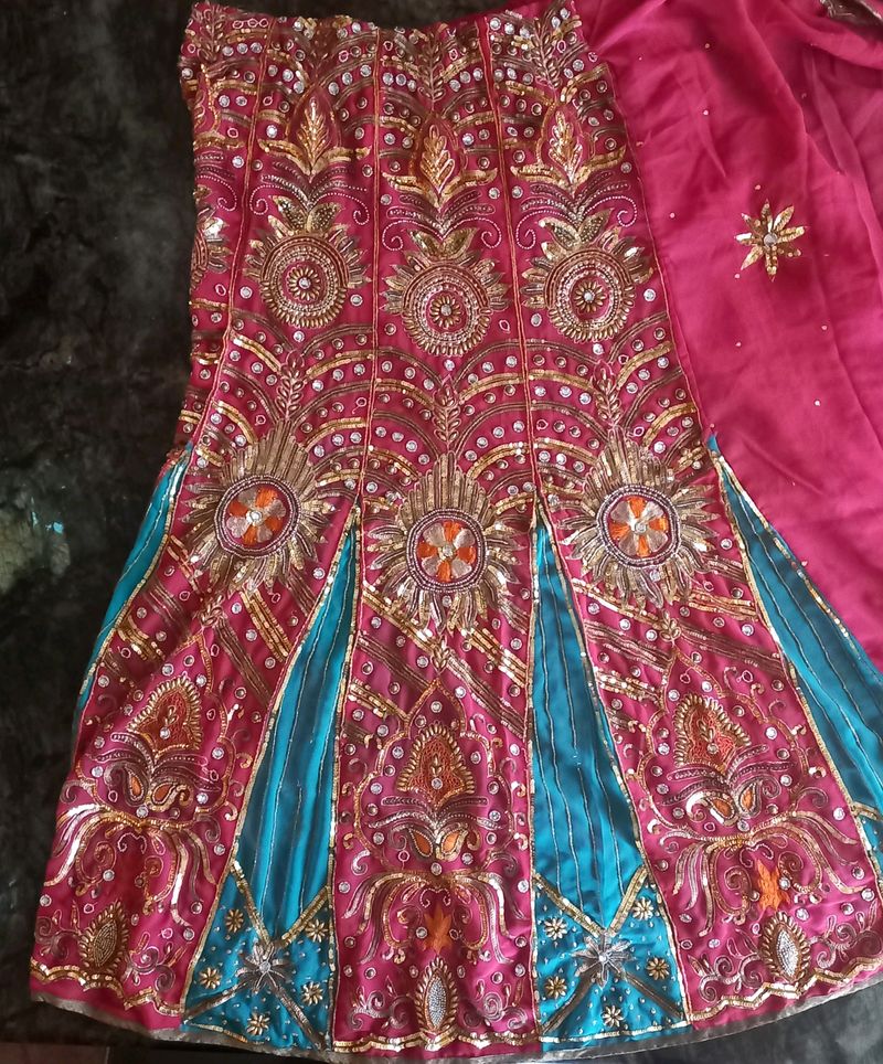 Saree- Half Ghaghra/lehenga Style Saree