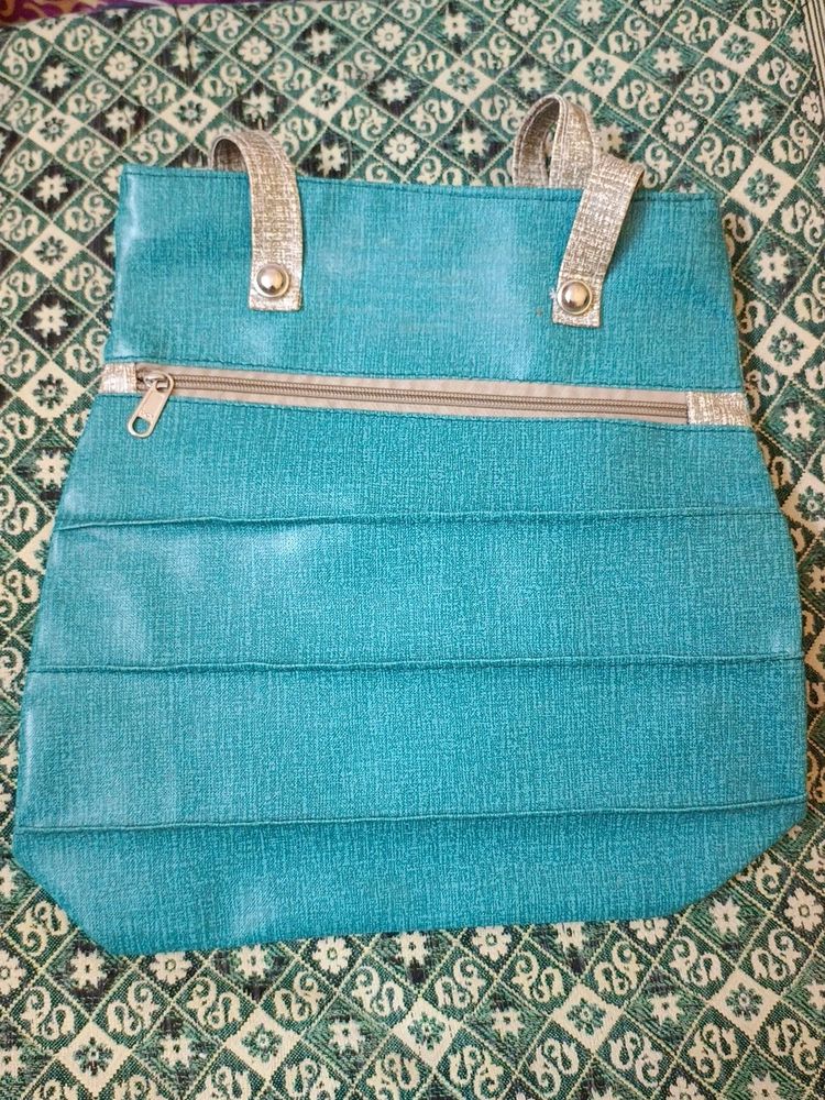 New Tote Bag - Teal Colour