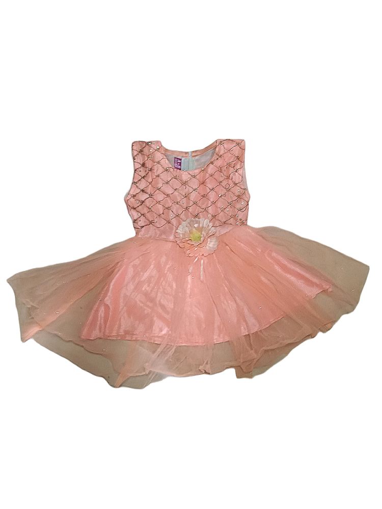 New Net Baby Girl Frock