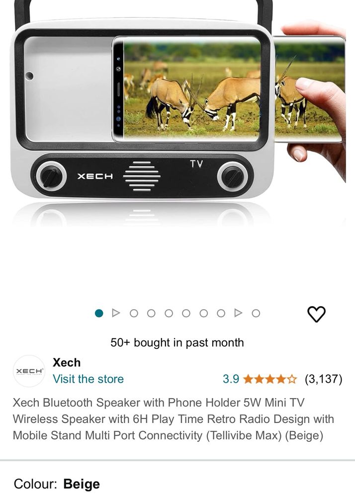 XECH TELLIVIBE MAX RADIO