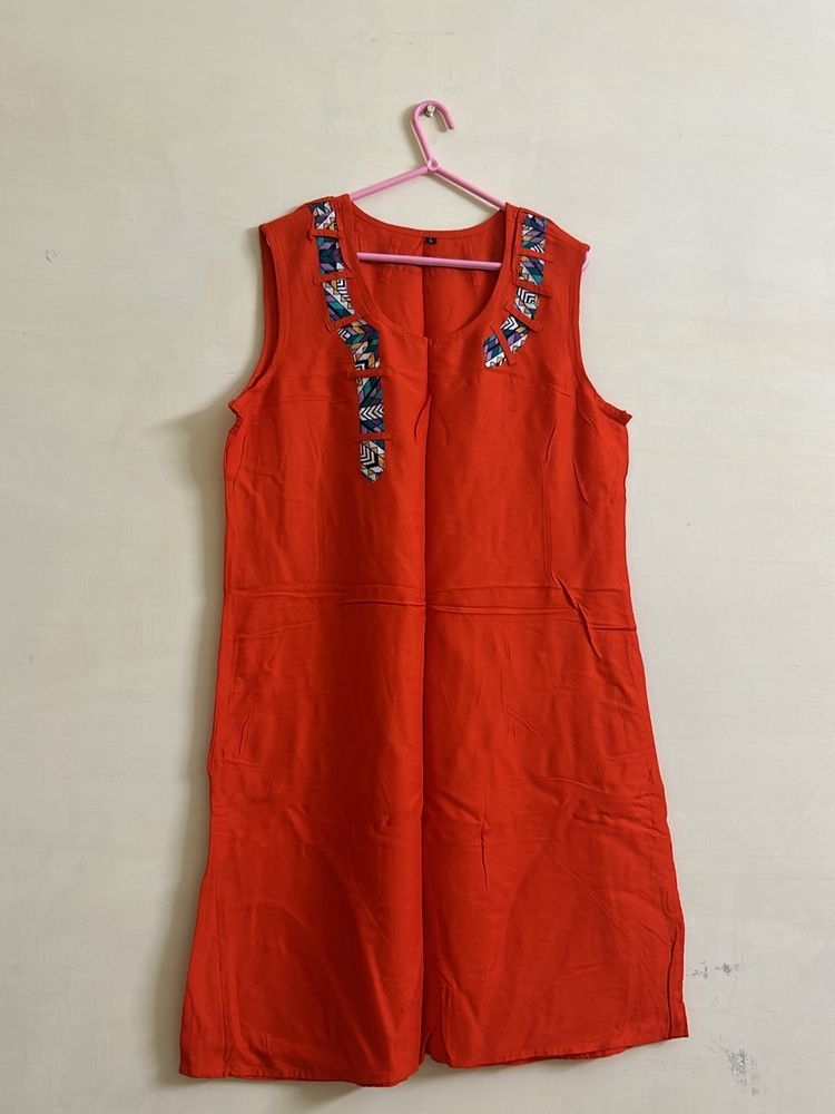 sleeveless tunic top