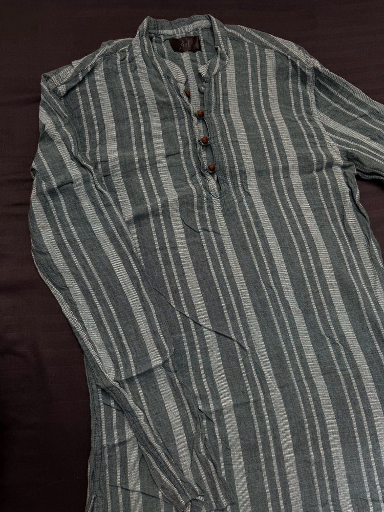 mens short kurta