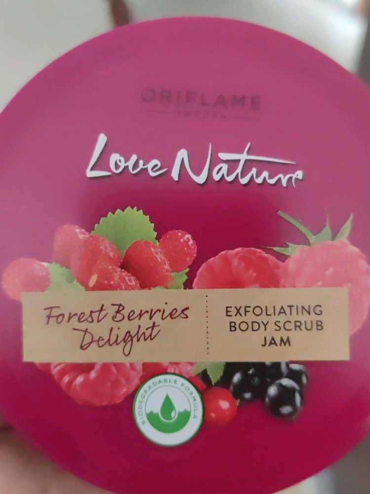 Love Nature Body Scrub Jam