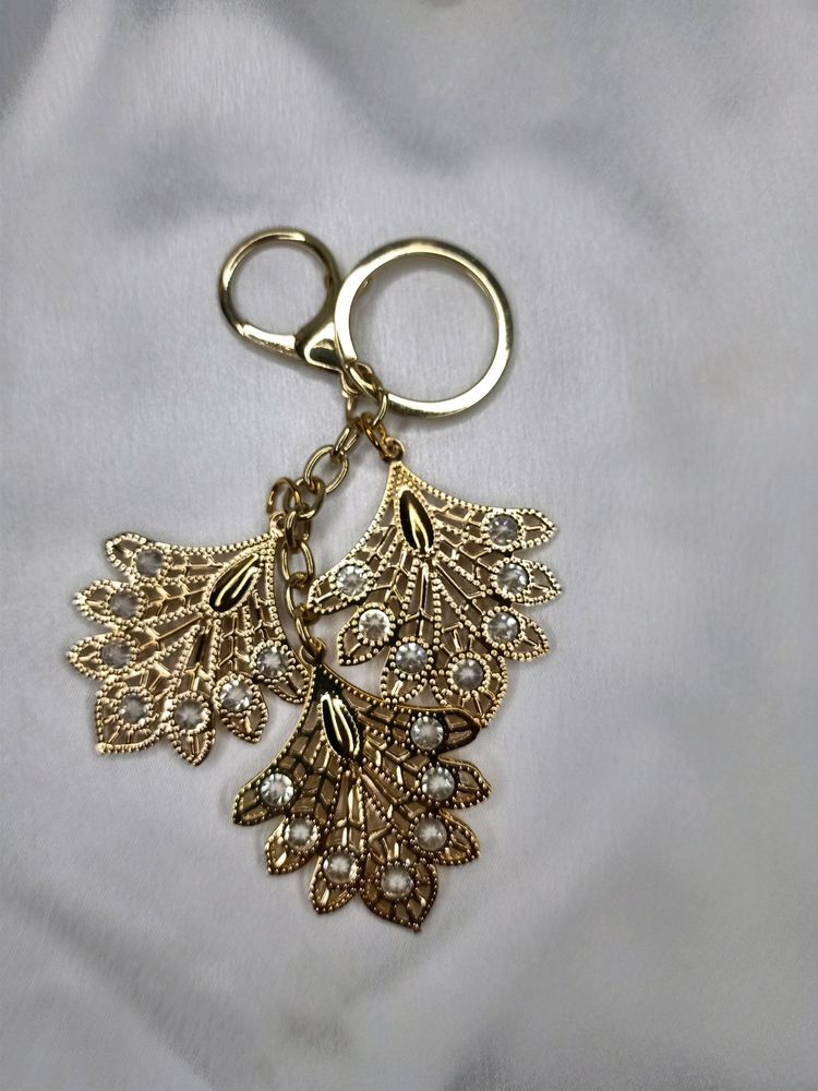 Race miinds Premium Keychain GOLD METAL Key rings!