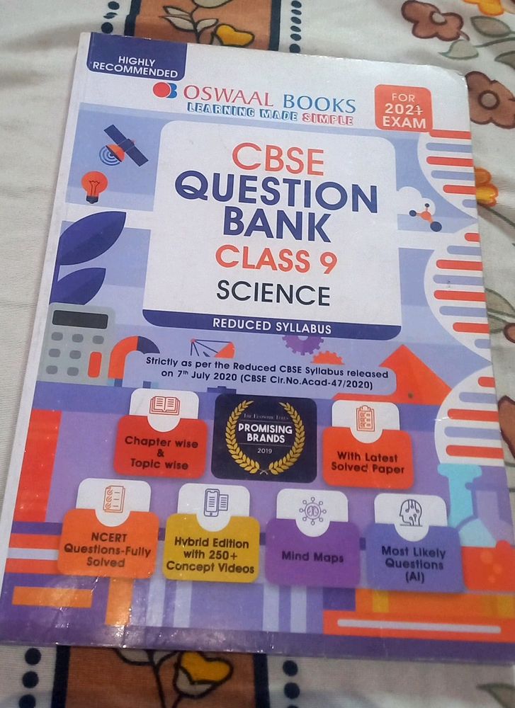 Oswaal Books Cbse Question Bank Class 9 Science