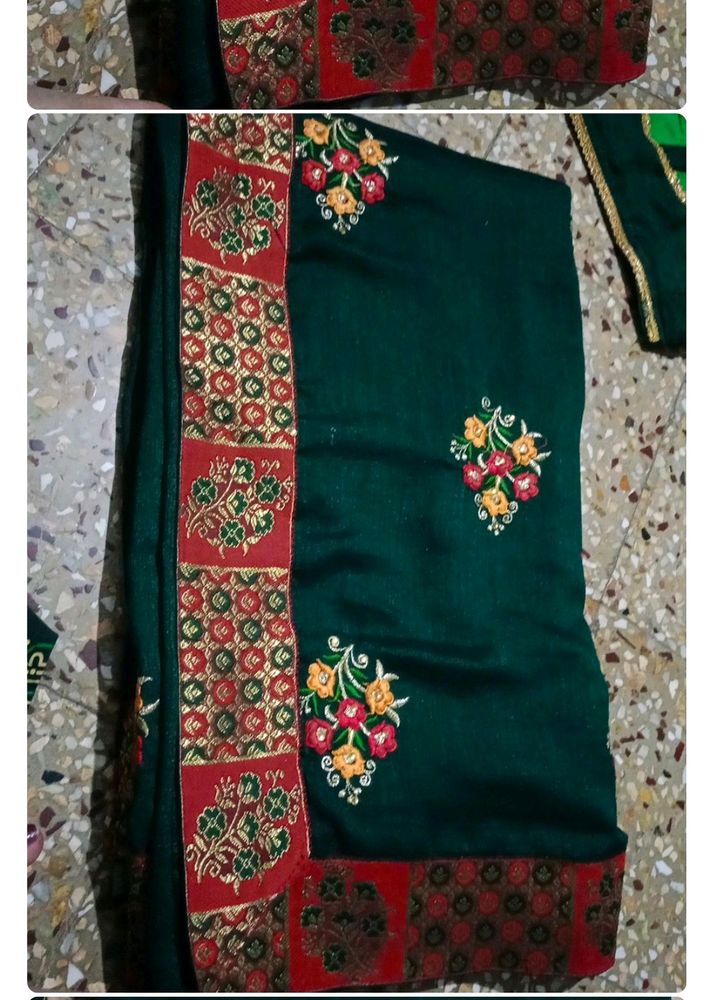 Saree With Blousek