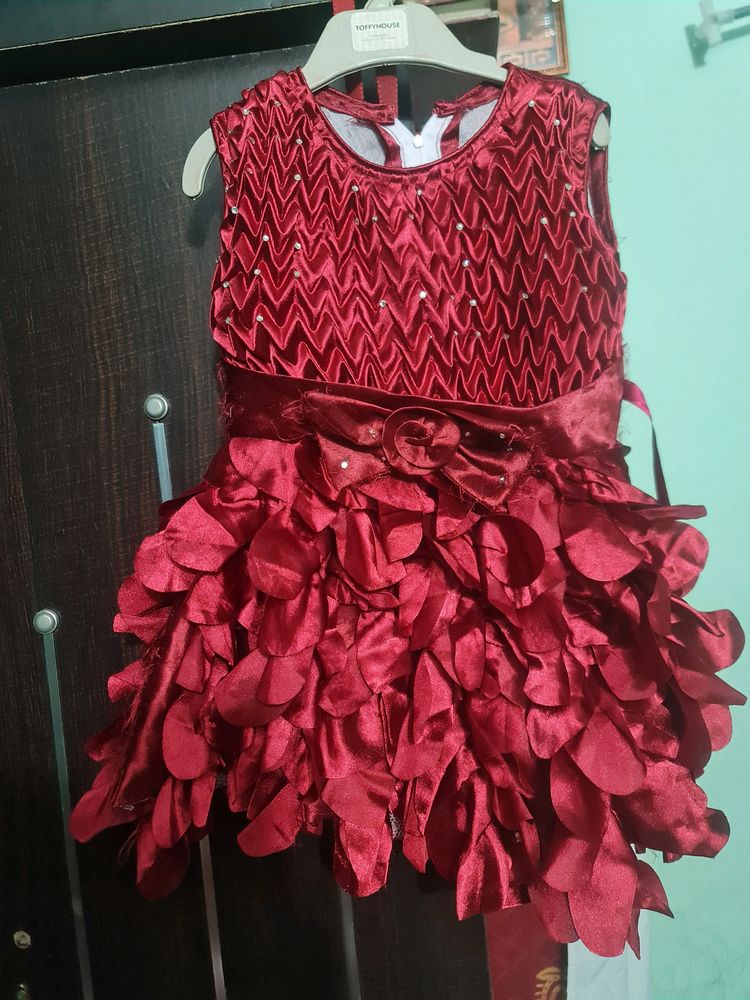 Partywear Frock 2 Color