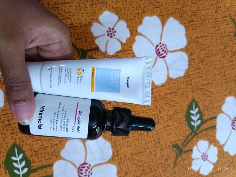 Sunscreen And Serum Combo