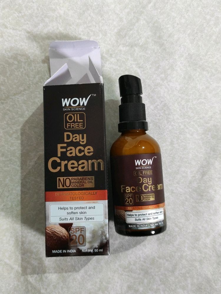 Oil Free Day Face Cream