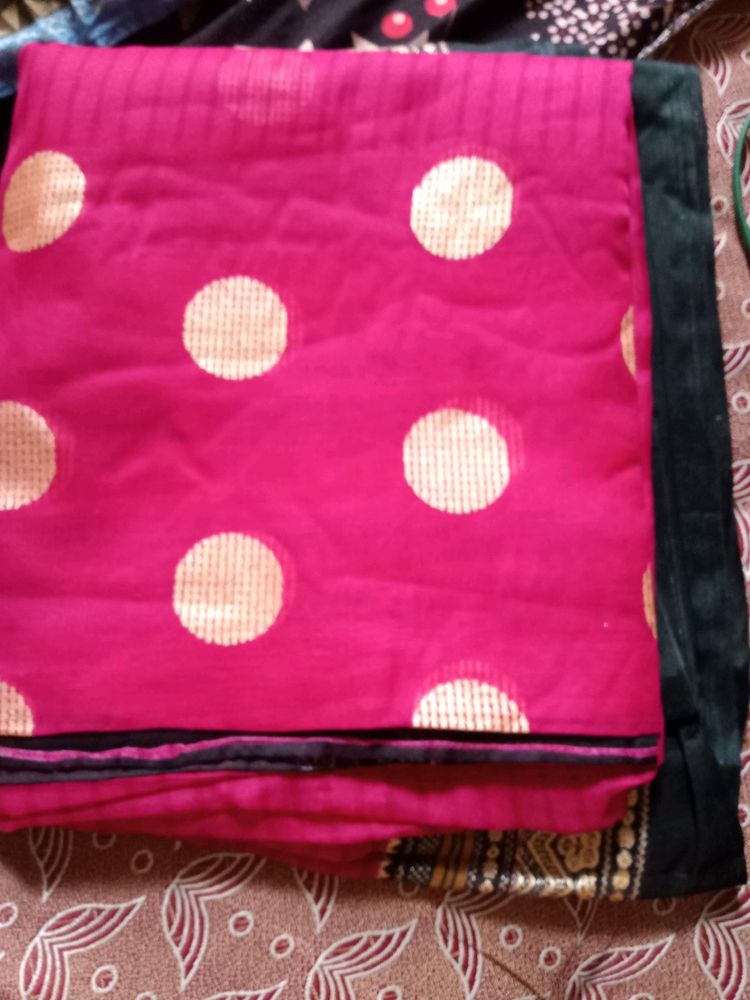 Pink Colour Saree