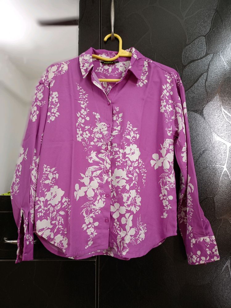 Dressberry Lavendar Shirt Top