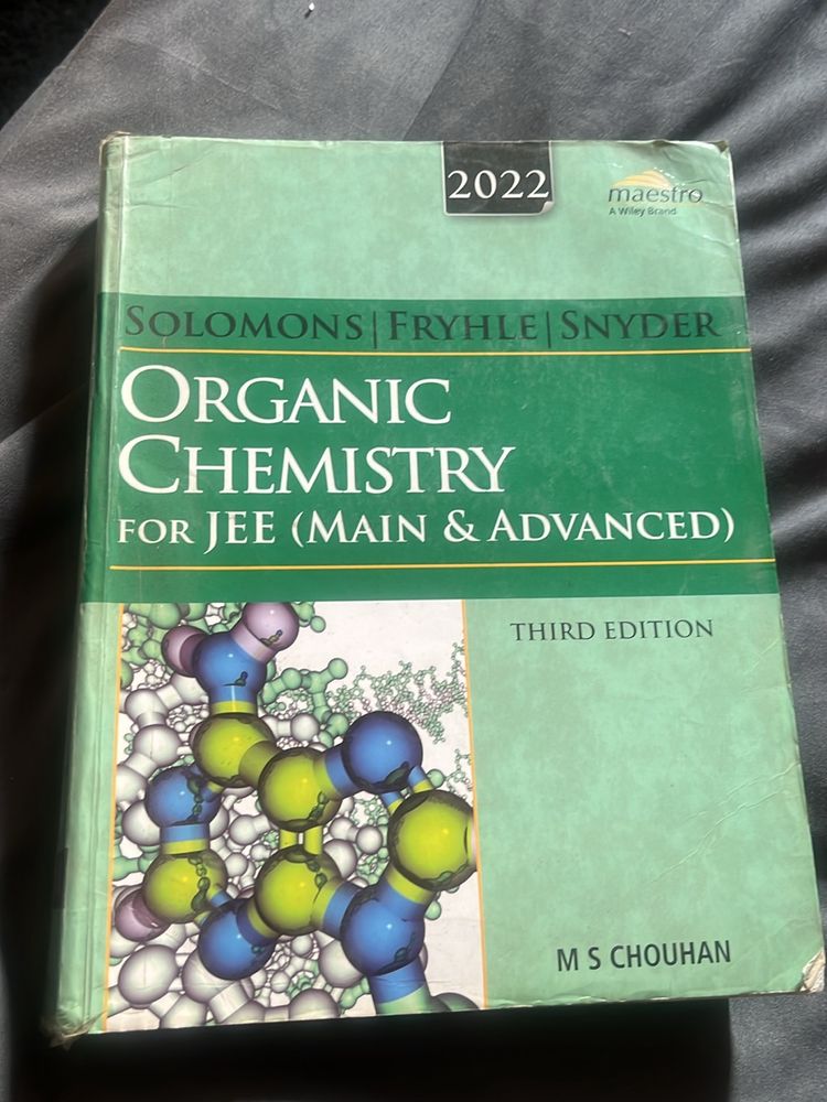 Organically chemistry, MS Chauhan(for Mains and ad