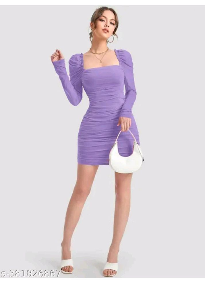 Lavendar Bodycon Dress